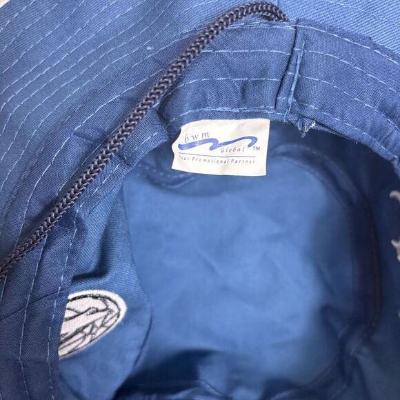 Minnesota Timberwolves Basketball Blue Bucket Hat with String Under Chin One Siz - Picture 8 of 8